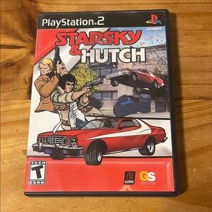 Sony PlayStation 2 Starsky & Hutch Game - Red Cover